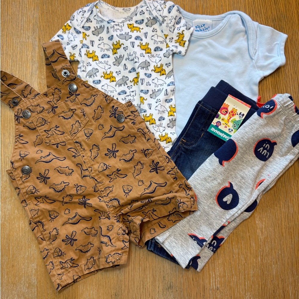 0-3m and 3m boy outfits